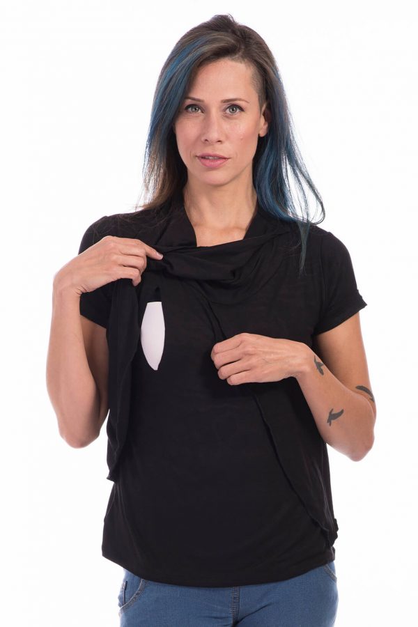 חולצת הנקה – גילת שחור