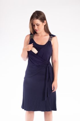 שמלת הנקה – סוניה כחול