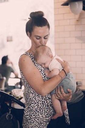 Breast Feeding Blouse – Emma – Blue