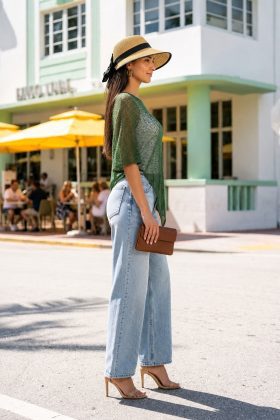 כובע קש Summer Boho